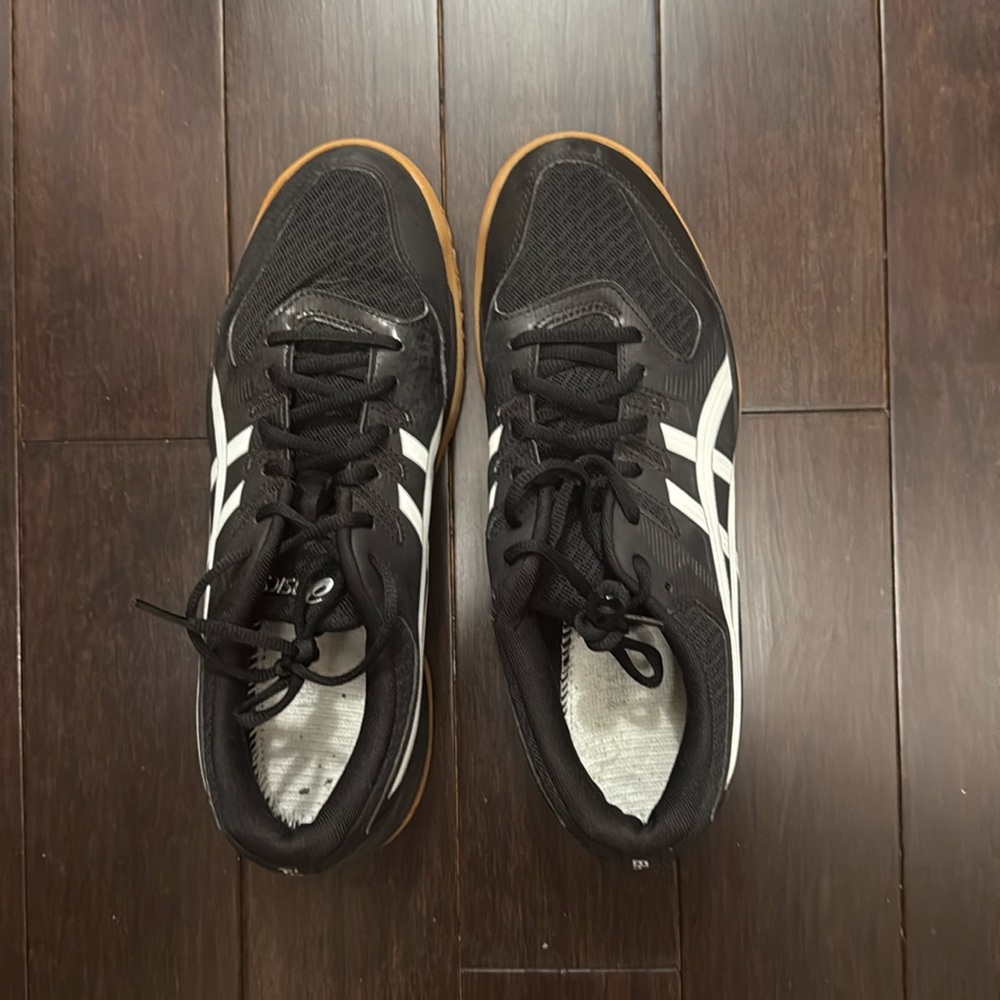 Black and White court Athletic Shoes